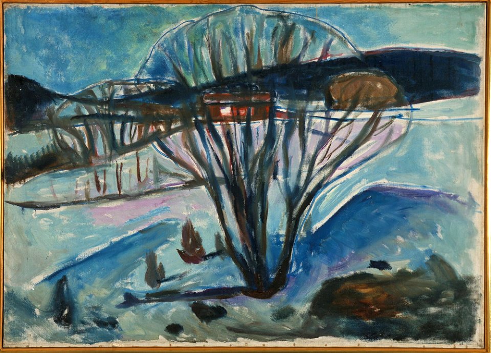 Edvard Munch - Winter Night - MM.M.00456 - Munch Museum