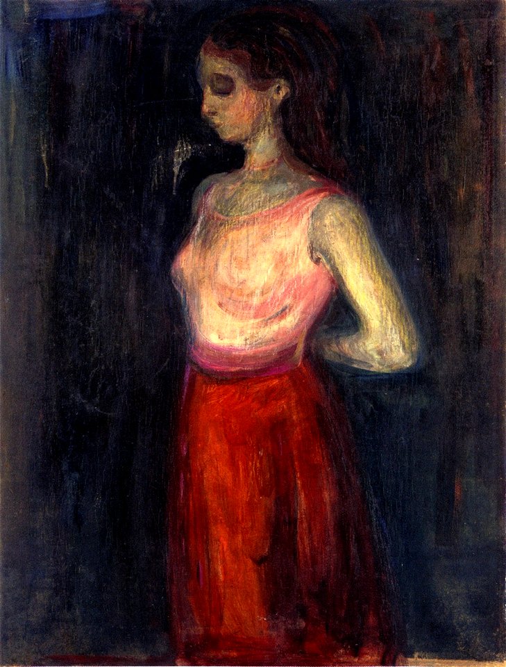 Edvard Munch - Study of a Model