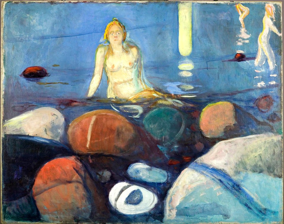 Edvard Munch - Summer Night. Mermaid - MM.M.00746 - Munch Museum