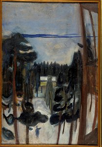 Edvard Munch - Winter Night - MM.M.00153 - Munch Museum