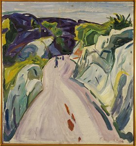 Edvard Munch - Road near Kragerø - MM.M.00204 - Munch Museum
