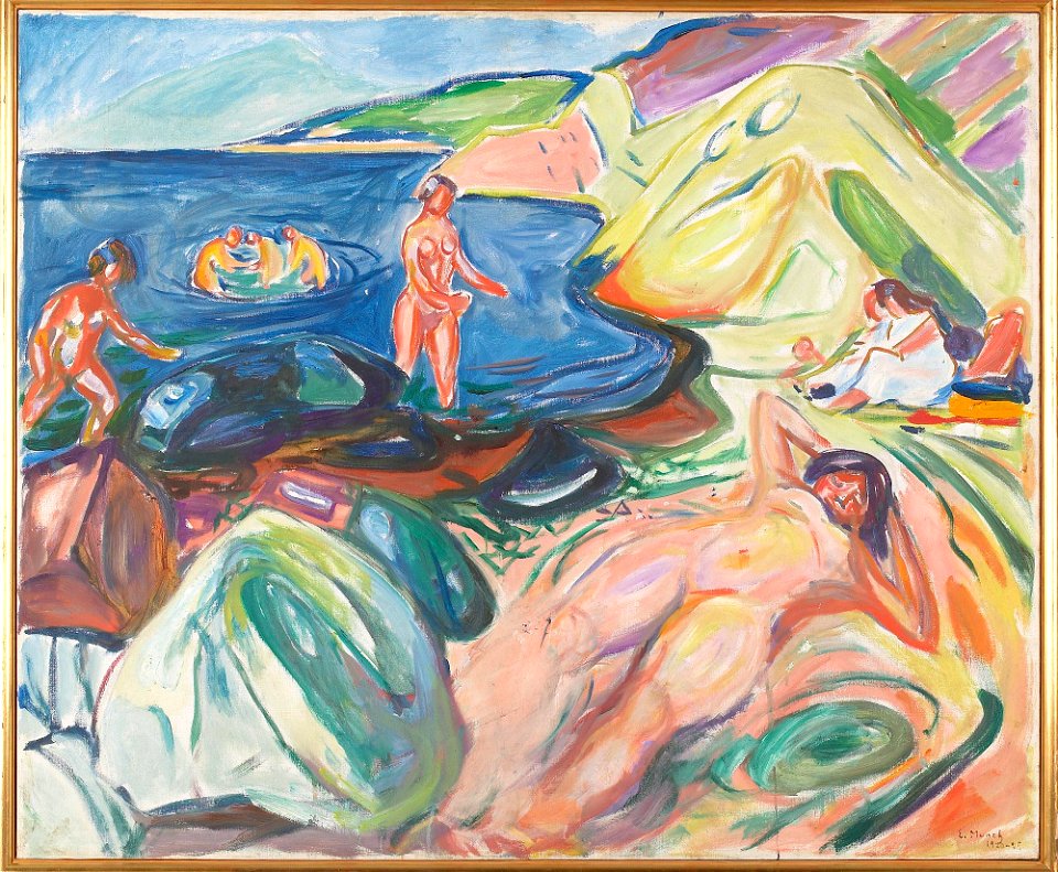 Edvard Munch - Sunbathing - MM.M.00500 - Munch Museum