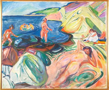 Edvard Munch - Sunbathing - MM.M.00500 - Munch Museum