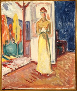 Edvard Munch - Woman Standing in the Doorway - MM.M.00630 - Munch Museum