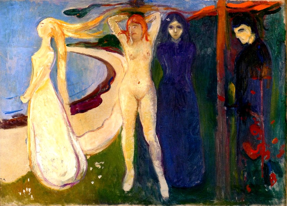 Edvard Munch - Woman, Sphinx