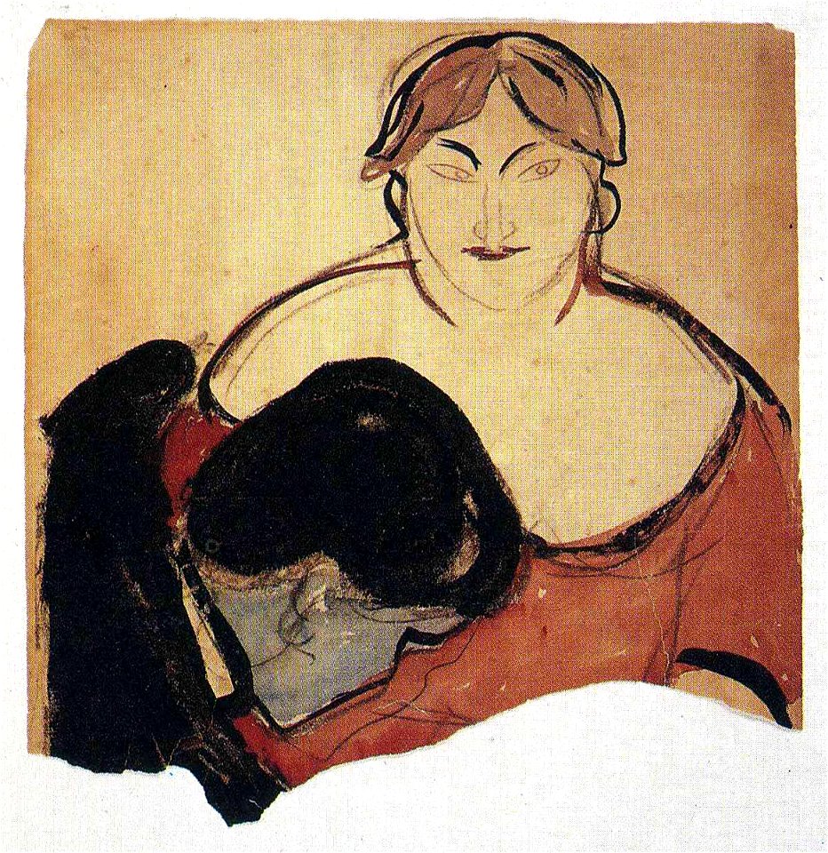 Edvard Munch - Young Man and Prostitute