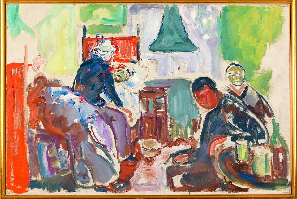 Edvard Munch - The Death of the Bohemian - MM.M.00175 - Munch Museum