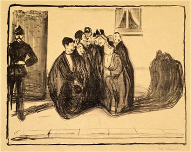 Edvard Munch After the Party Thielska 297M66