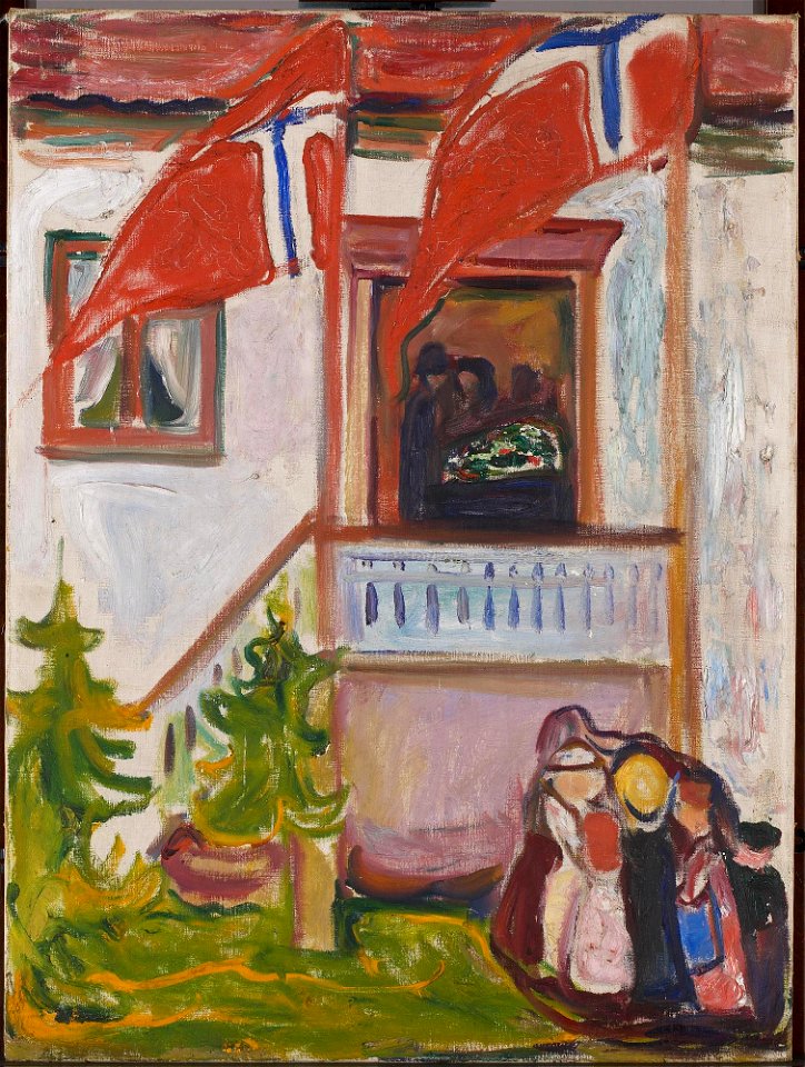Edvard Munch - The Funeral - MM.M.00208 - Munch Museum