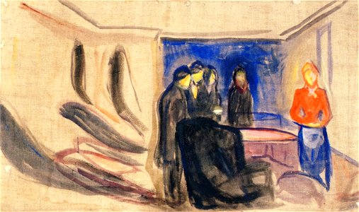 Edvard Munch - Set Design for Henrik Ibsen's Ghosts (3)