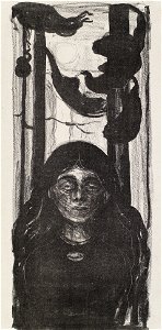 Edvard Munch Evening Thielska 297M82