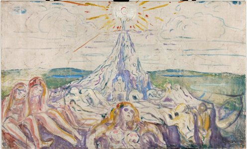 Edvard Munch - The Human Mountain - MM.M.00778 - Munch Museum