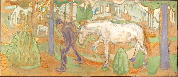 Edvard Munch - The Pathfinder - MM.M.00929 - Munch Museum