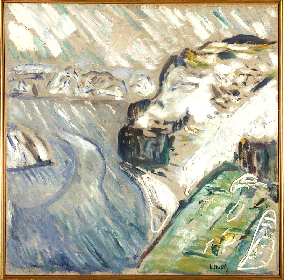 Edvard Munch - Snowstorm by the Sea - MM.M.00504 - Munch Museum