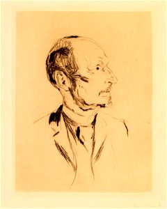 Edvard Munch Portrait of Albert Kollman Thielska 297M35