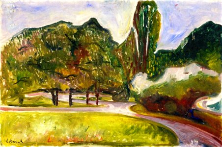 Edvard Munch - Summer Night in Studenterlunden