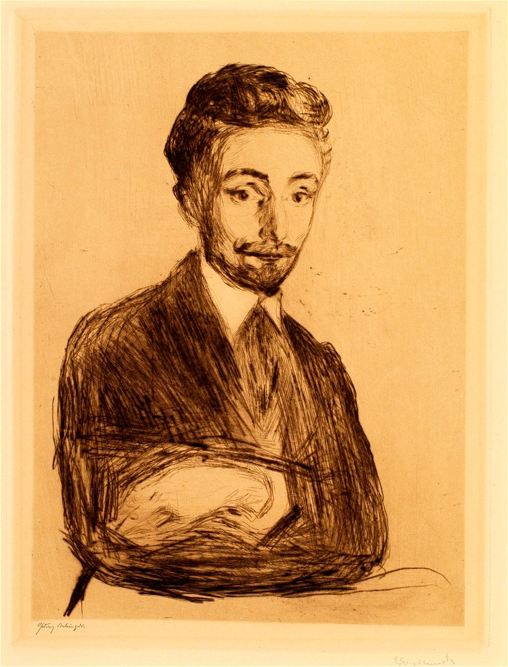 Edvard Munch Portrait of Helge Rode Thielska 297M26