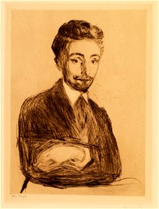 Edvard Munch Portrait of Helge Rode Thielska 297M26