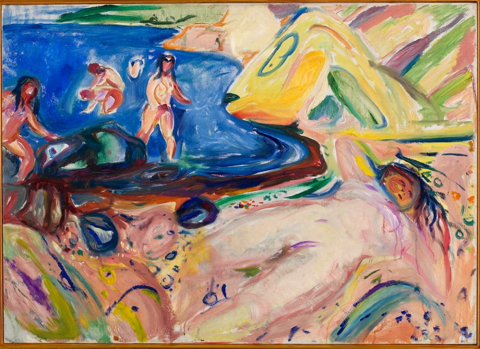 Edvard Munch - Sunbathing - MM.M.00062 - Munch Museum