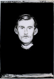 Edvard Munch Self-portrait Thielska 297 M48