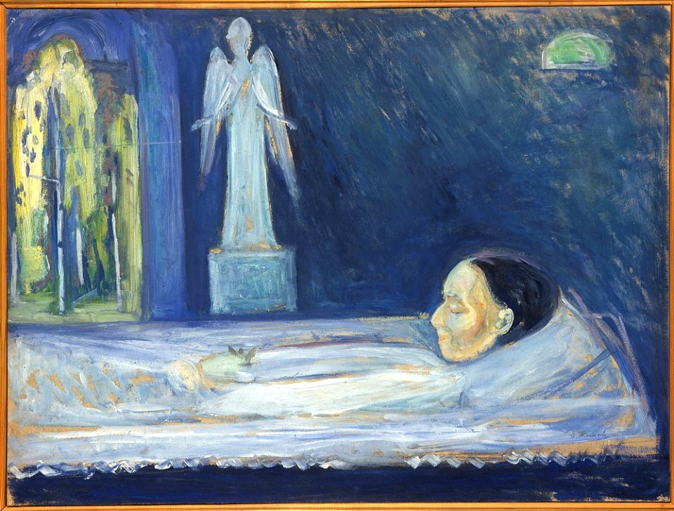 Edvard Munch - The Angel of Death - MM.M.00756 - Munch Museum