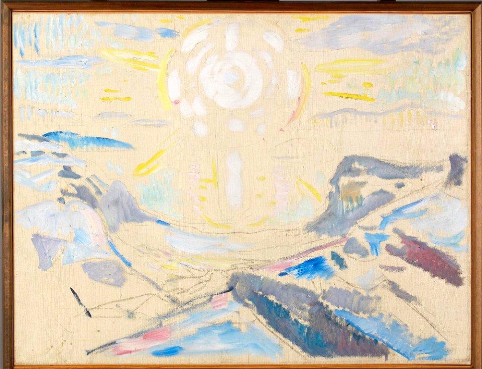 Edvard Munch - The Sun - MM.M.00674 - Munch Museum