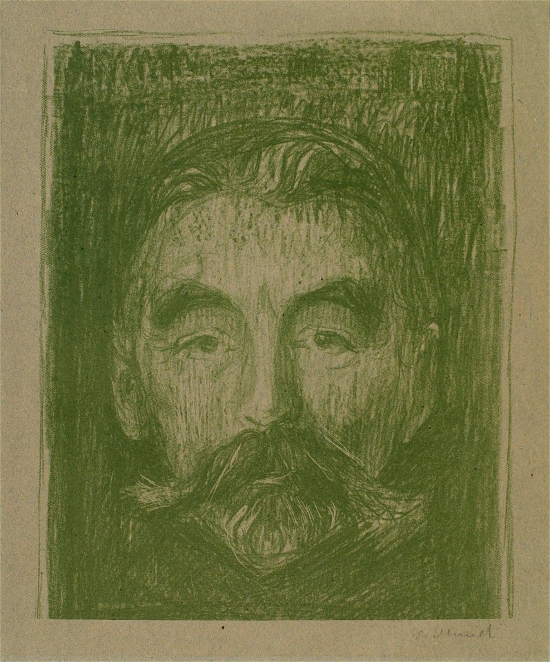 Edvard Munch Stéphane Mallarmé Thielska 297M63
