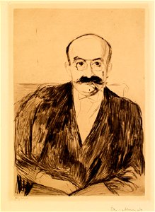 Edvard Munch Portrait of Dr. Max Asch Thielska 297M17