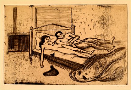 Edvard Munch The Dead Lovers Thielska 297M28