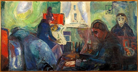 Edvard Munch - The Death of the Bohemian - MM.M.00377 - Munch Museum