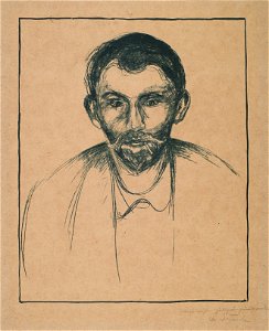 Edvard Munch Stanislaw Przybyszewski Thielska 297M65