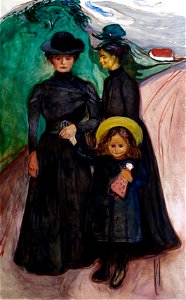Edvard Munch The Family Thielska 288