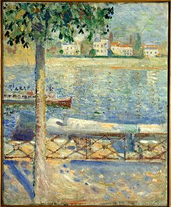 Edvard Munch - The Seine at Saint-Cloud - MM.M.01109 - Munch Museum