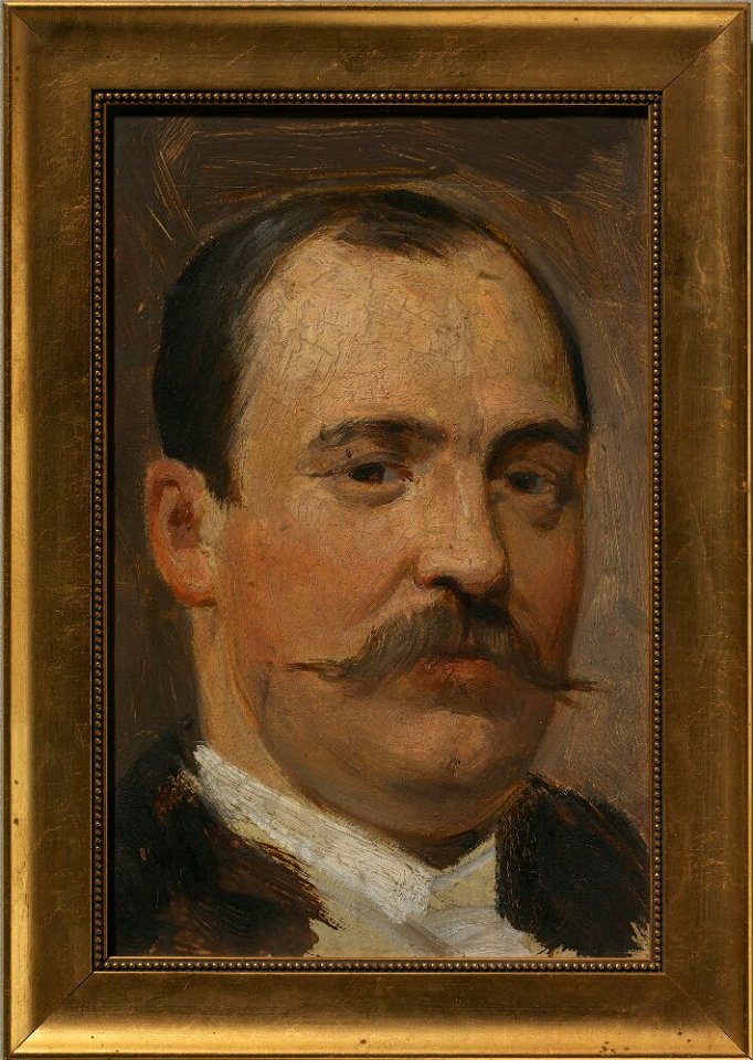 Edvard Perséus - Okänd man - NMGrh 4354 - Nationalmuseum