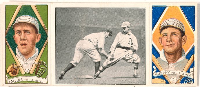 Edw. T. Collins-Daniel Murphy, Philadelphia Athletics, baseball card portrait LCCN2008678445