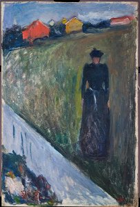 Edvard Munch - Woman in Evening Landscape - MM.M.00609 - Munch Museum