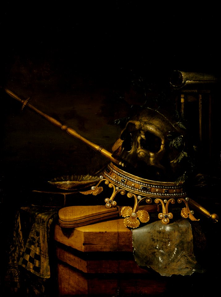 Edwaert Collier (c. - n. - ca. 1640–1707 after - jälkeen - efter)- Vanitas (29467271065)