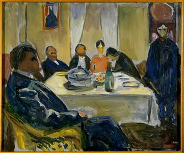 Edvard Munch - The Wedding of the Bohemian - MM.M.00218 - Munch Museum