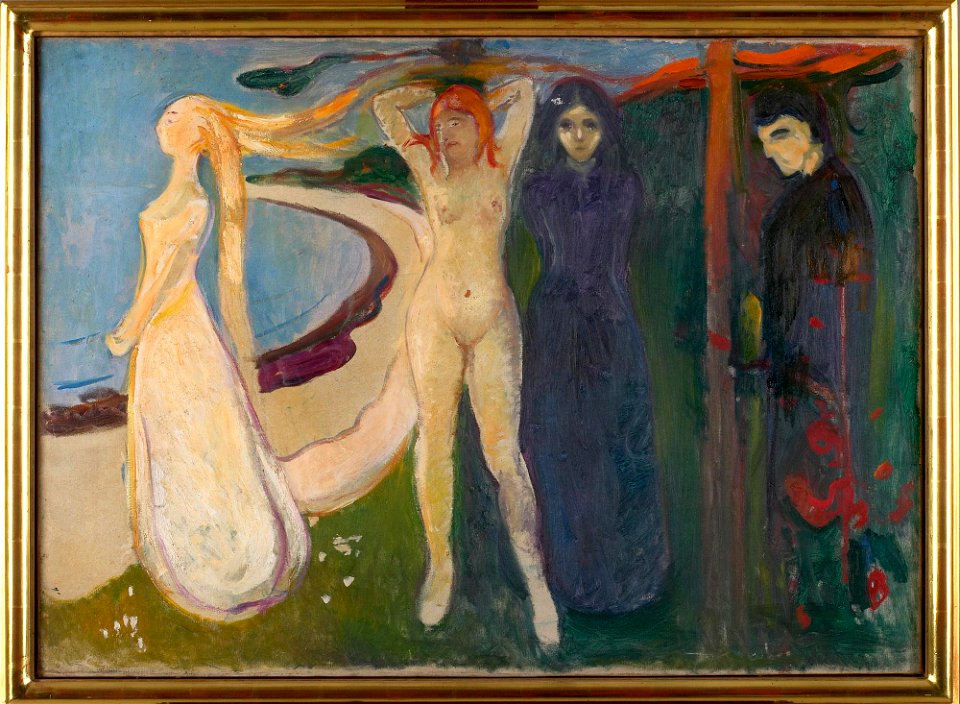 Edvard Munch - Woman. Sphinx - MM.M.00057 - Munch Museum
