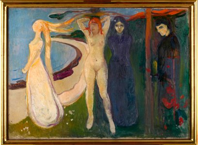 Edvard Munch - Woman. Sphinx - MM.M.00057 - Munch Museum