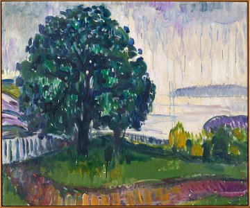 Edvard Munch - Trees by the Sea - MM.M.00199 - Munch Museum