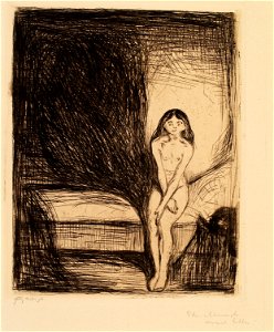 Edvard Munch At Night Thielska 297M40