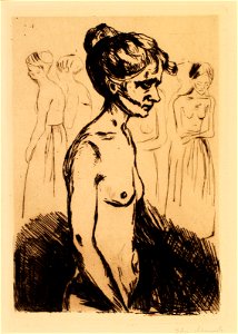 Edvard Munch Elderly Woman in Hospital Thielska 297M30