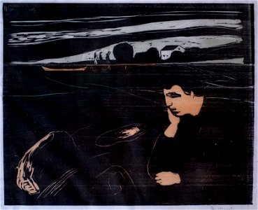 Edvard Munch Evening Thielska 297M90