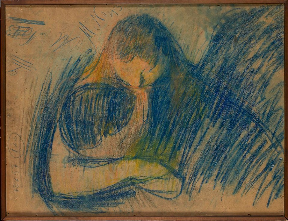 Edvard Munch - Vampire - MM.M.00122a - Munch Museum
