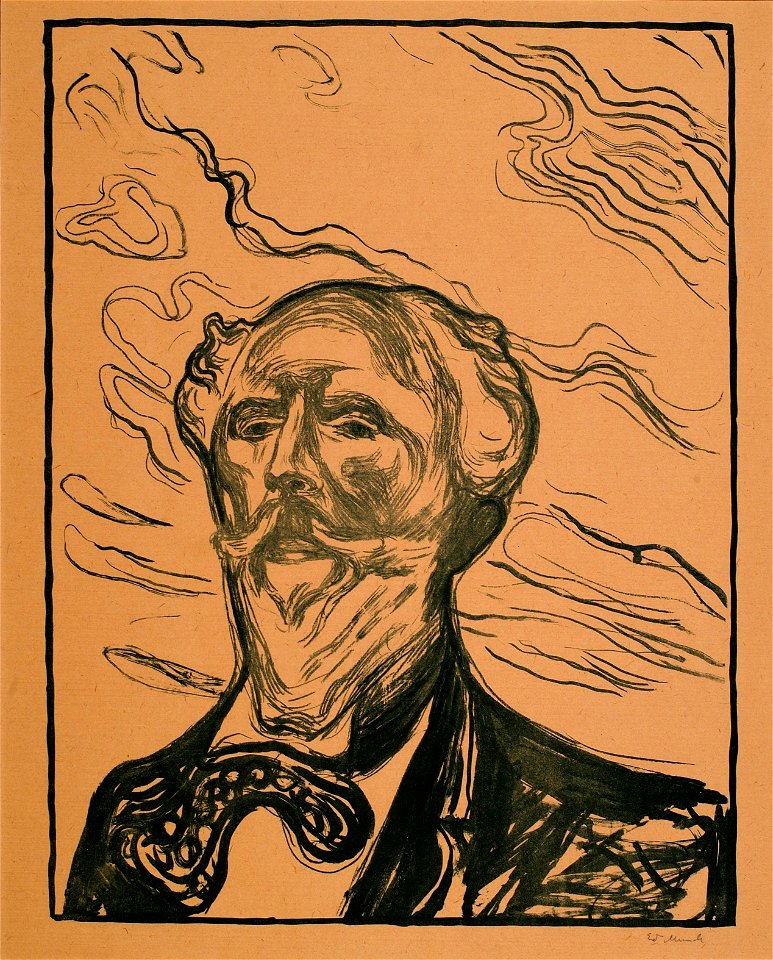Edvard Munch Holger Drachmann Thielska 297M70
