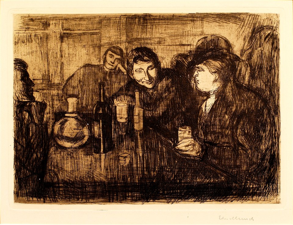 Edvard Munch Kristiania Bohemian Thielska 297M6
