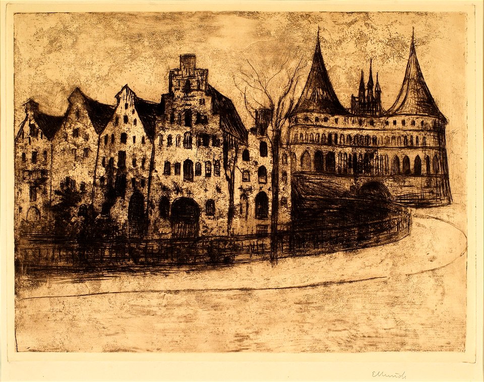 Edvard Munch Lübeck Thielska 297M46