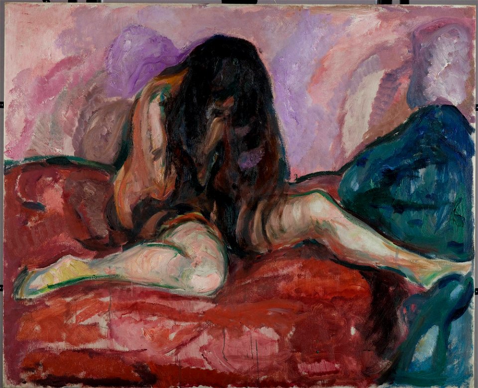 Edvard Munch - Weeping Nude - MM.M.00540 - Munch Museum