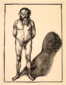 Edvard Munch Male Nude Thielska 297M72